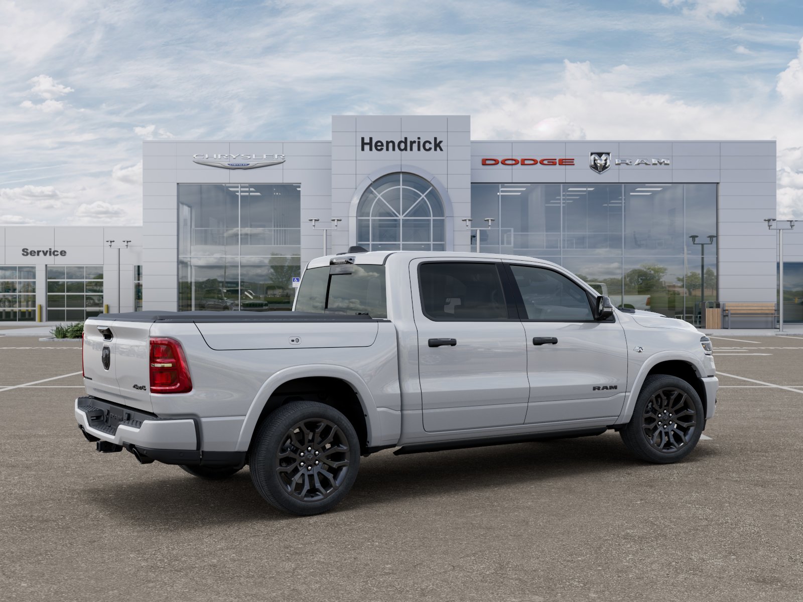 New 2026 Ivory White Tri-Coat Pearl-Coat Exterior Paint RAM Limited image 42