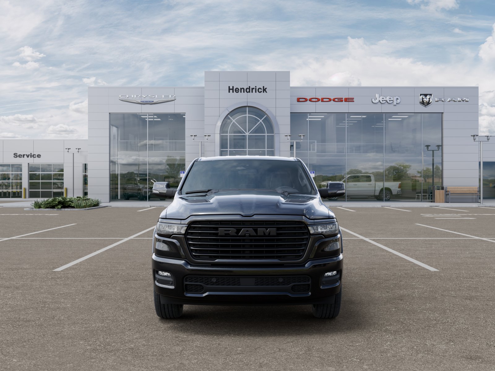 New 2026 Diamond Black Crystal Pearl-Coat Exterior Paint RAM Laramie image 41