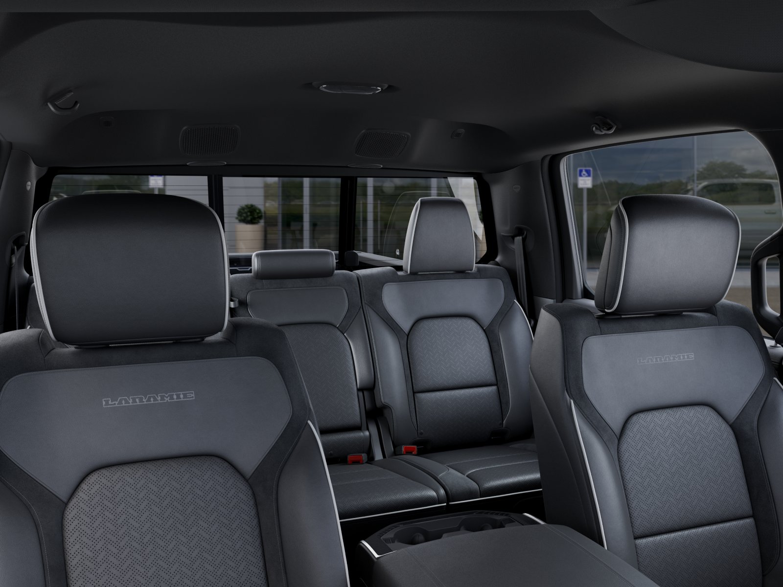 New 2026 Diamond Black Crystal Pearl-Coat Exterior Paint RAM Laramie image 61