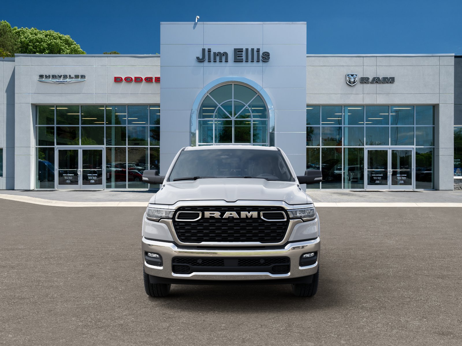 New 2026 Bright White Clearcoat RAM Big Horn image 32
