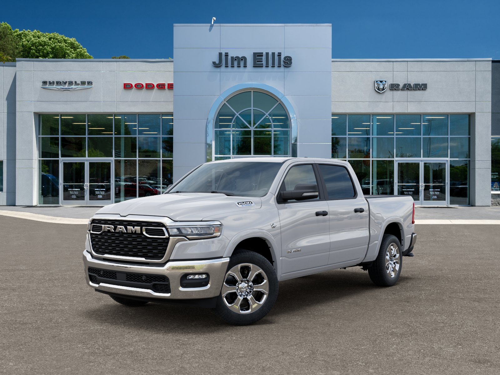 New 2026 Bright White Clearcoat RAM Big Horn image 27