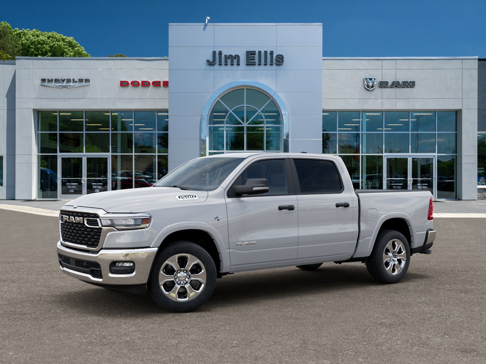 New 2026 Bright White Clearcoat RAM Big Horn image 28