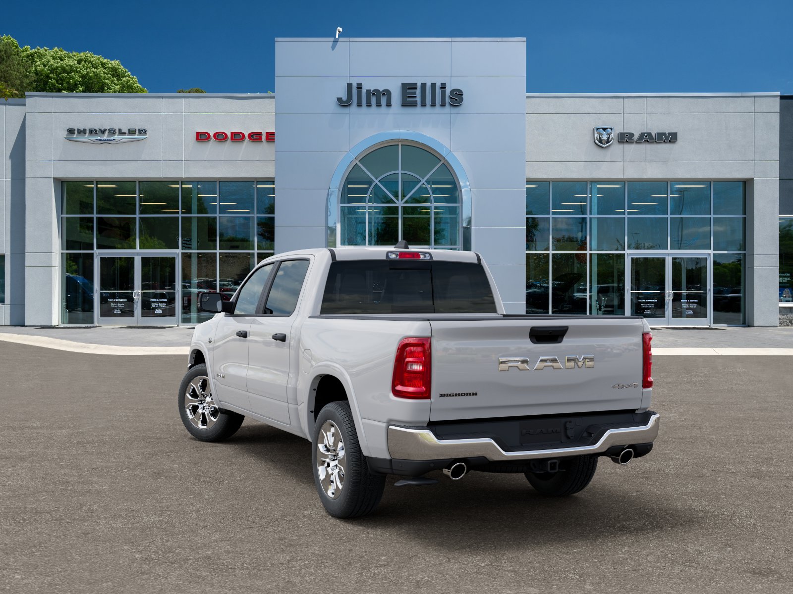 New 2026 Bright White Clearcoat RAM Big Horn image 29