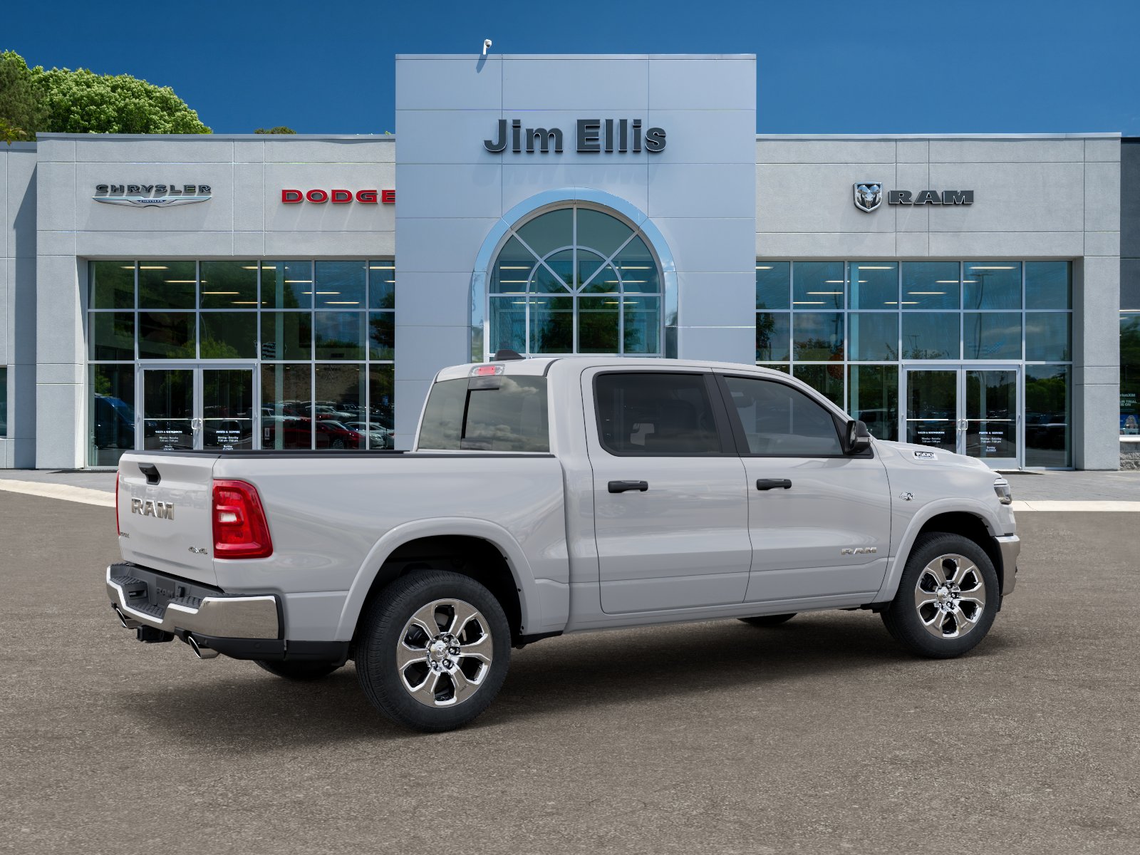 New 2026 Bright White Clearcoat RAM Big Horn image 30