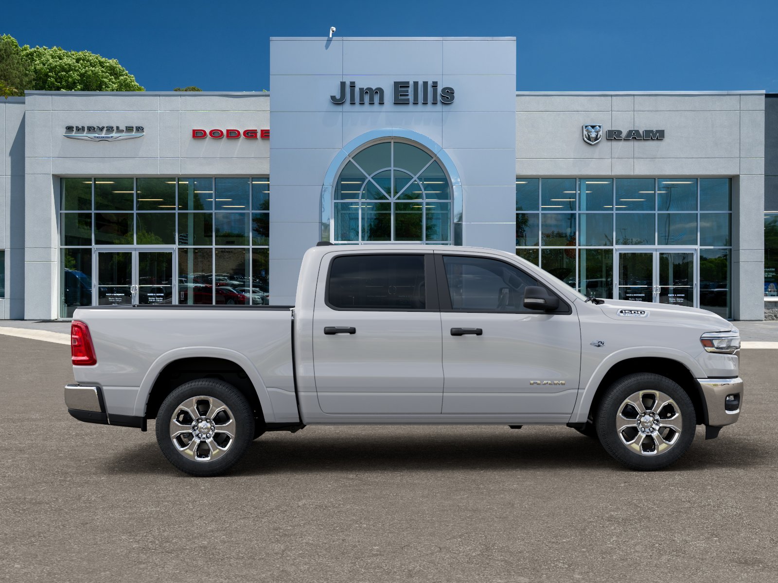 New 2026 Bright White Clearcoat RAM Big Horn image 47