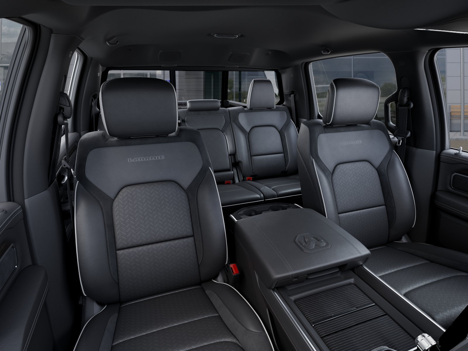 New 2026 Granite Crystal Metallic Clear-Coat Exterior Paint RAM RAM 1500 LARAMIE CREW CAB 4X4 image 42