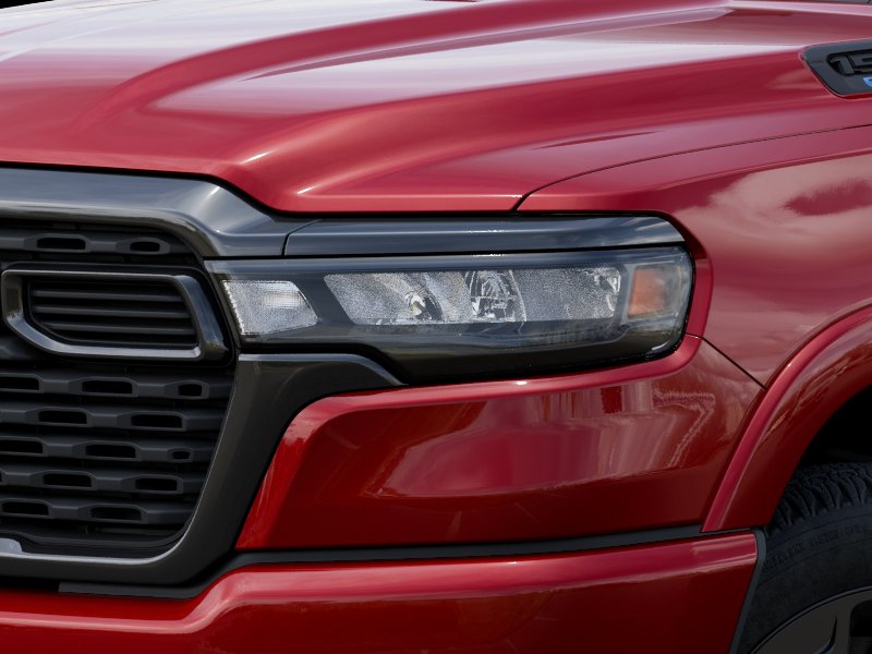 New 2026 Molten Red Pearl-Coat Exterior Paint RAM BIG HORN image 10