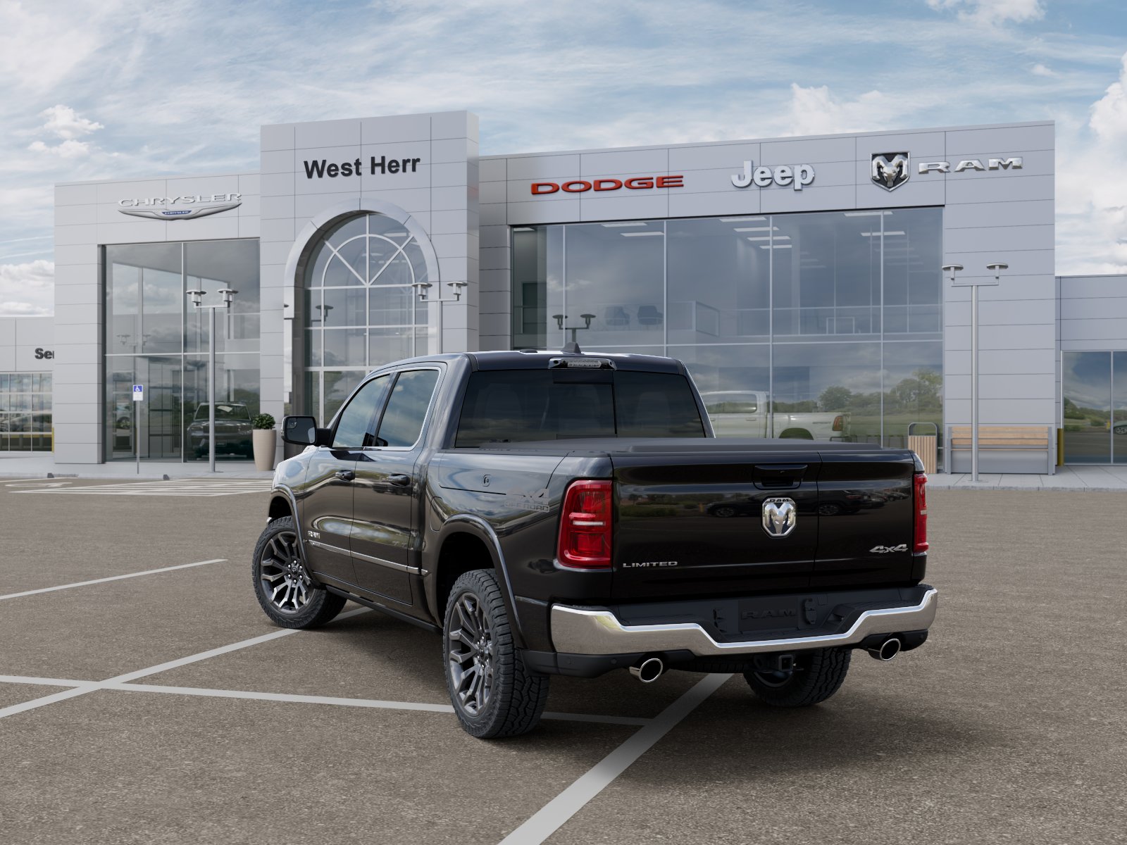 New 2026 Diamond Black Crystal Pearl-Coat Exterior Paint RAM Limited image 16