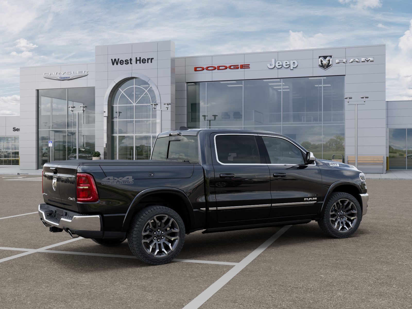 New 2026 Diamond Black Crystal Pearl-Coat Exterior Paint RAM Limited image 17