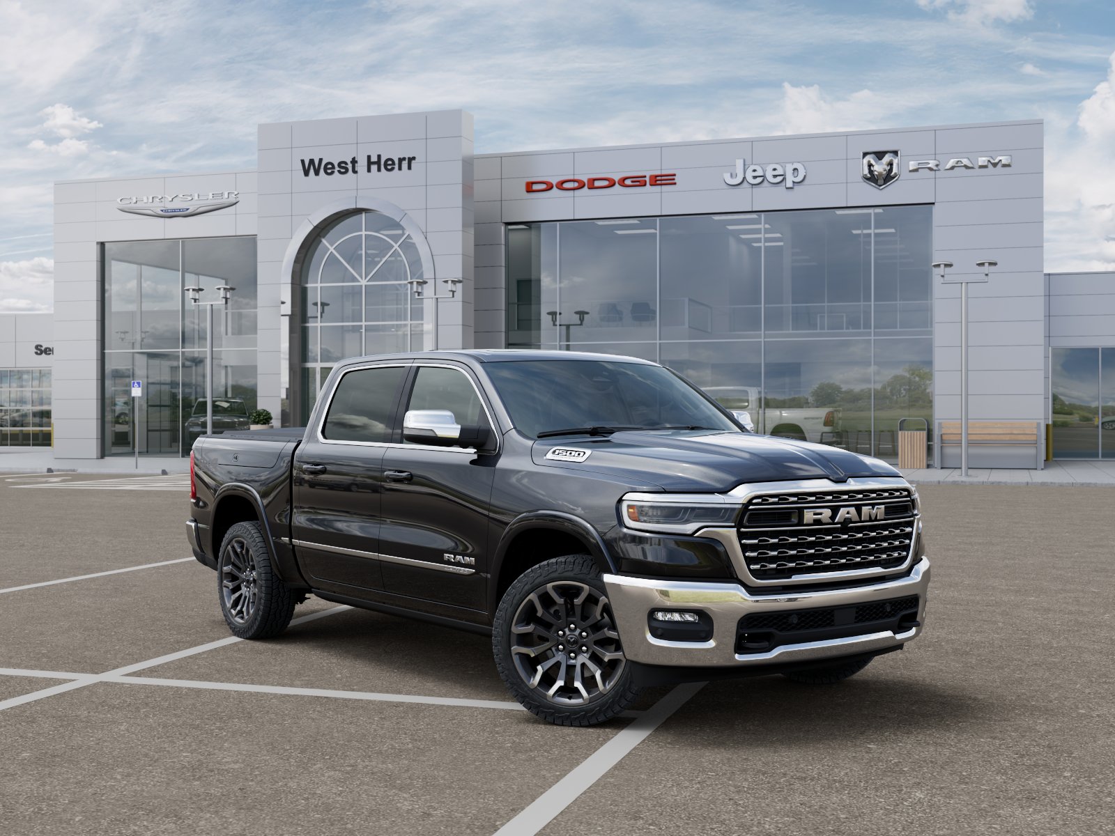 New 2026 Diamond Black Crystal Pearl-Coat Exterior Paint RAM Limited image 18