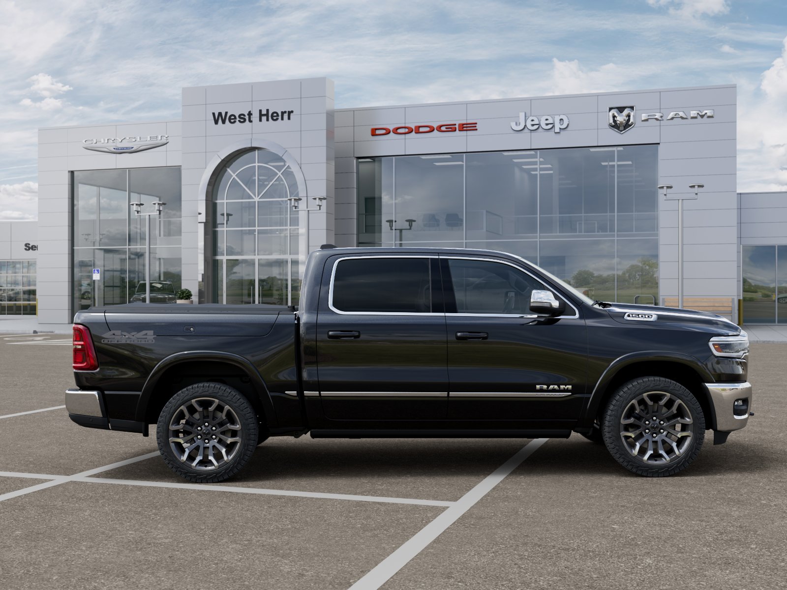 New 2026 Diamond Black Crystal Pearl-Coat Exterior Paint RAM Limited image 34