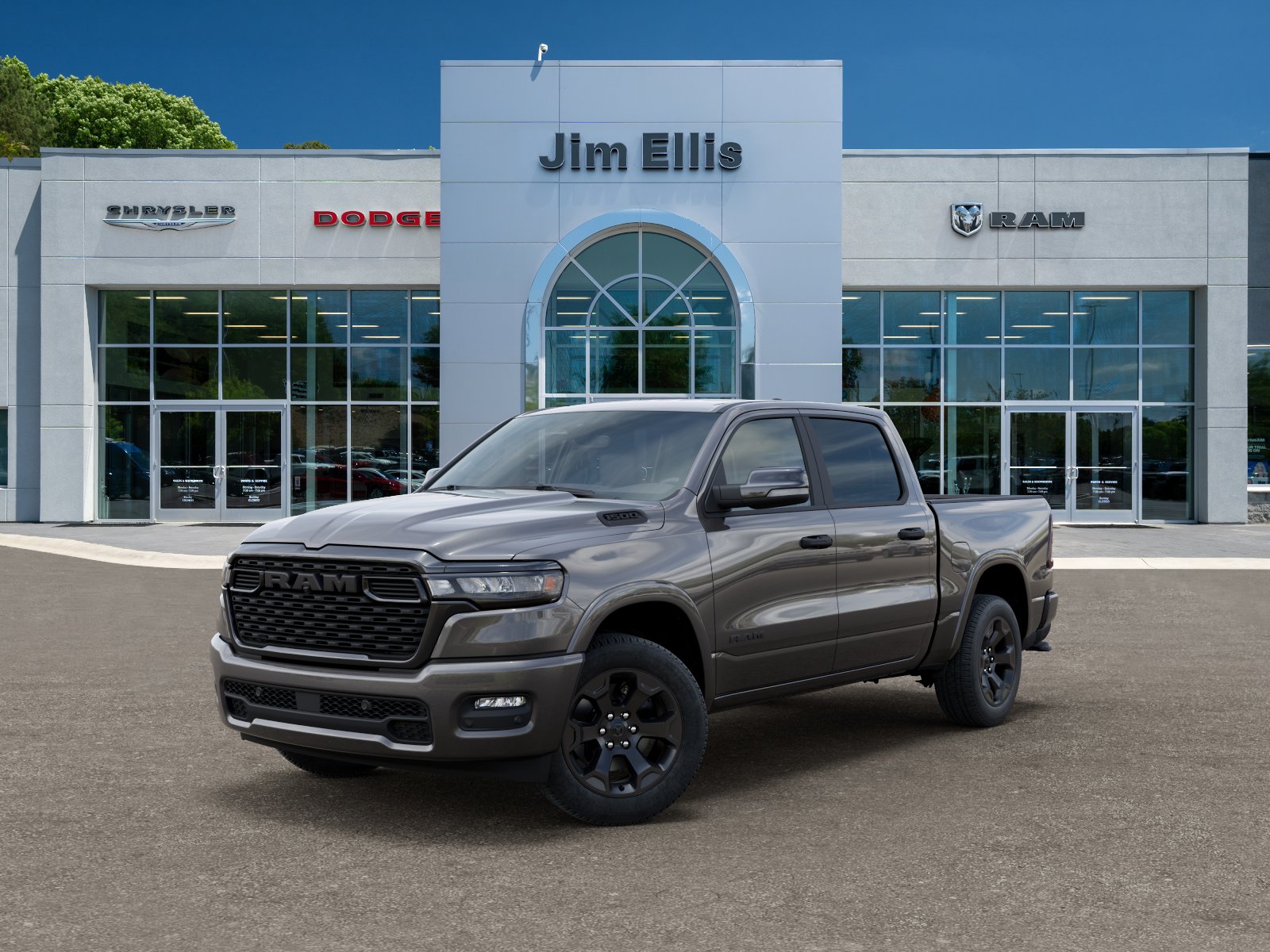 New 2026 Granite Crystal Metallic Clearcoat RAM Big Horn image 27