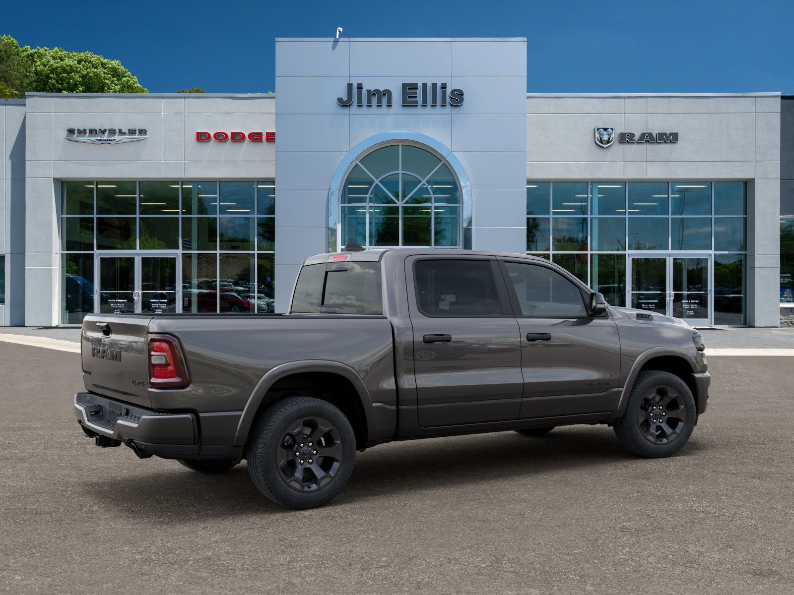 New 2026 Granite Crystal Metallic Clearcoat RAM Big Horn image 30