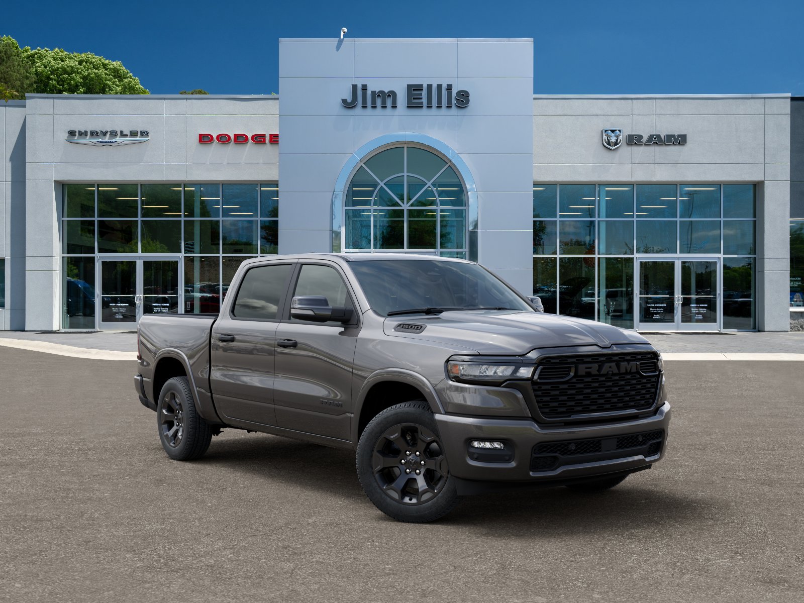 New 2026 Granite Crystal Metallic Clearcoat RAM Big Horn image 31