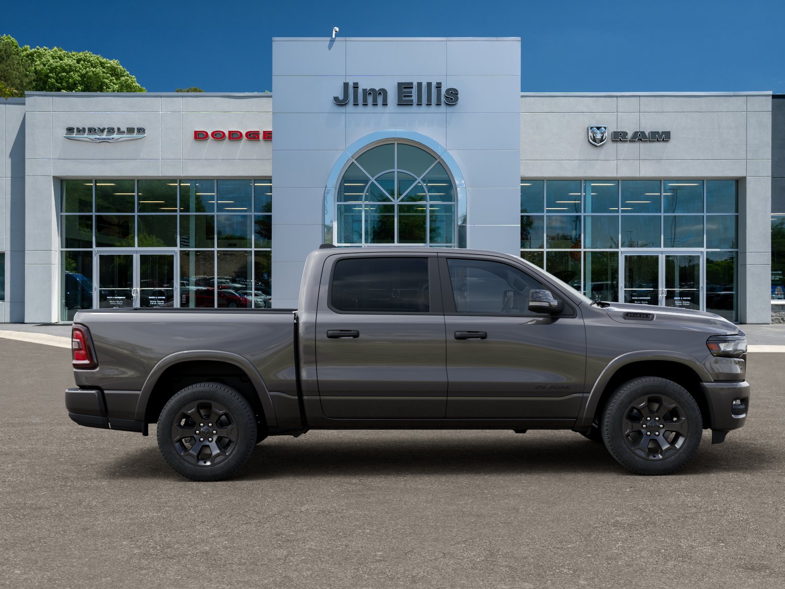 New 2026 Granite Crystal Metallic Clearcoat RAM Big Horn image 47