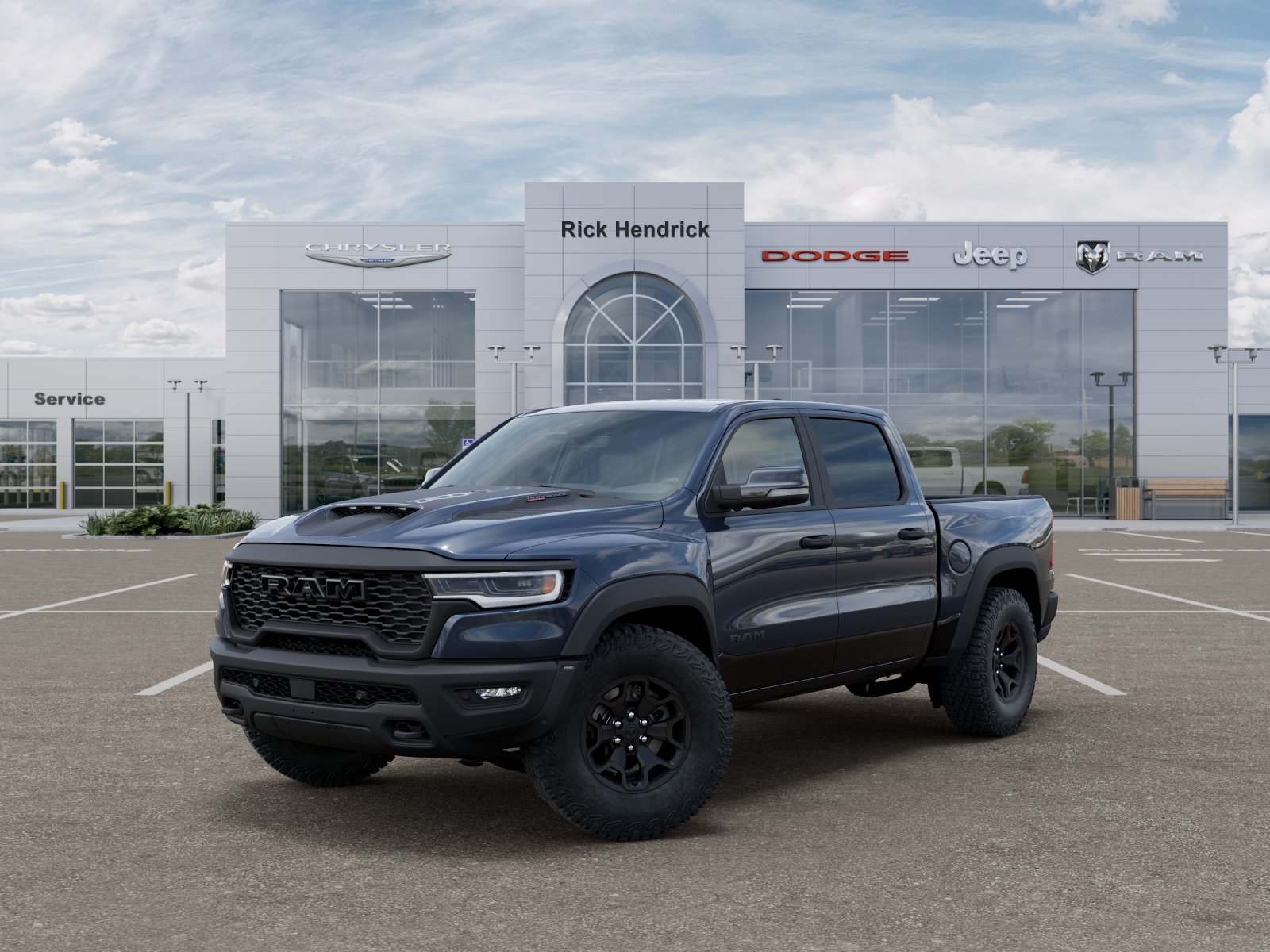 New 2026 Forged Blue Metallic Exterior Paint RAM RHO image 46