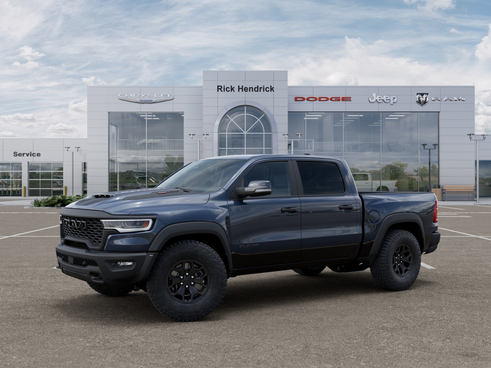New 2026 Forged Blue Metallic Exterior Paint RAM RHO image 47