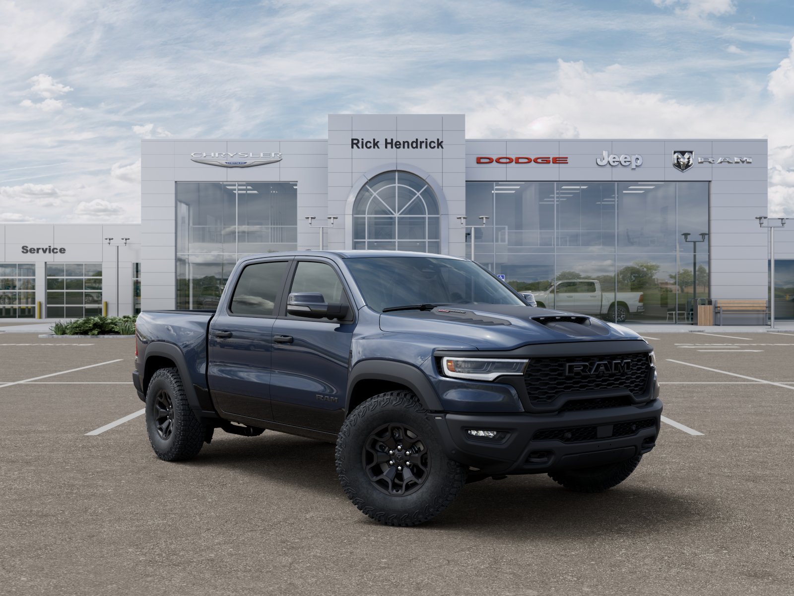 New 2026 Forged Blue Metallic Exterior Paint RAM RHO image 45