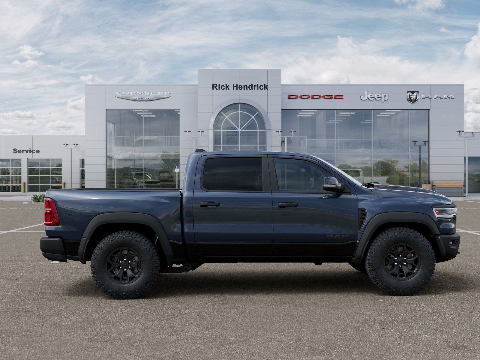 New 2026 Forged Blue Metallic Exterior Paint RAM RHO image 65