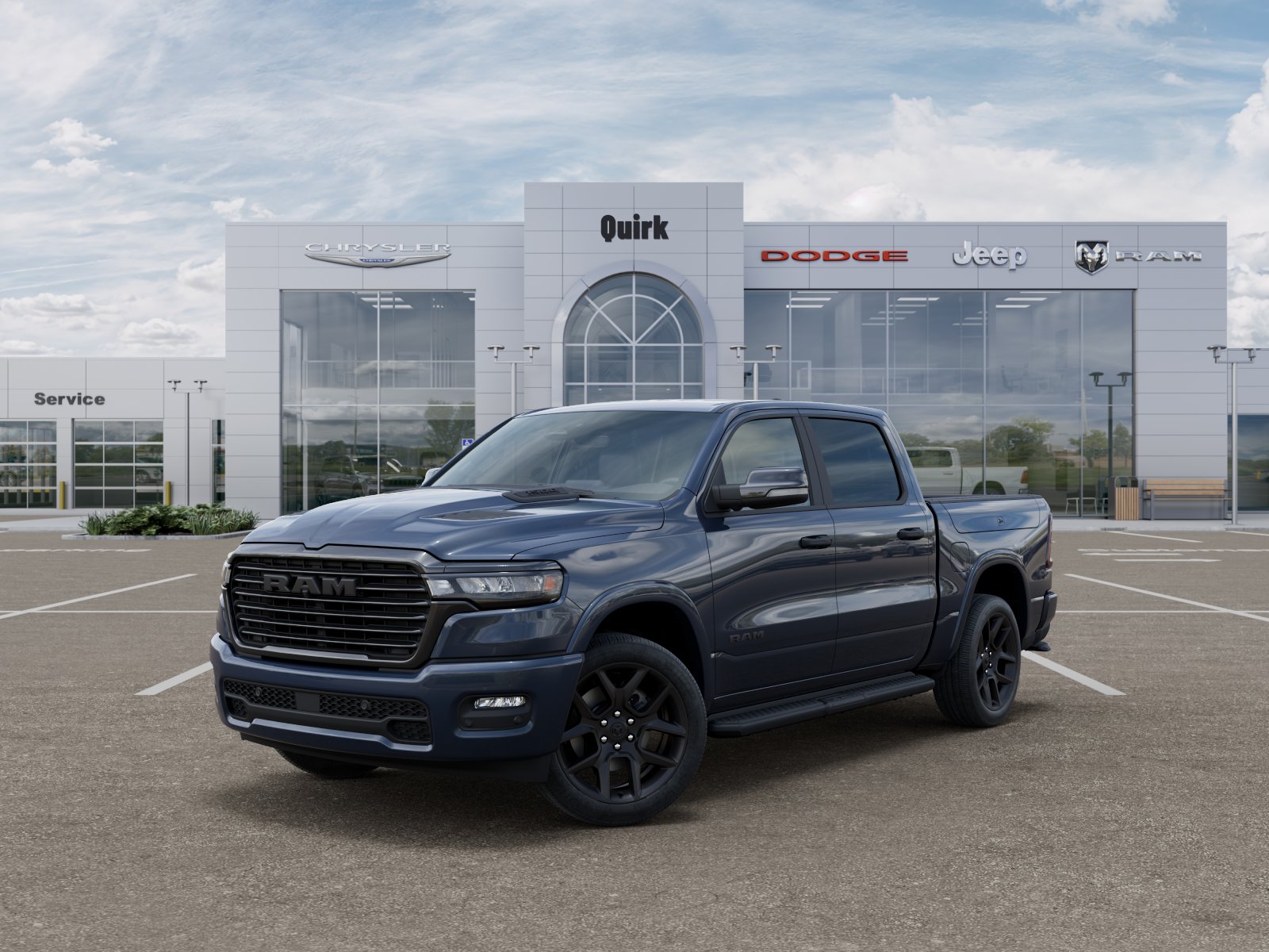 New 2026 Forged Blue Metallic Ram Laramie image 27