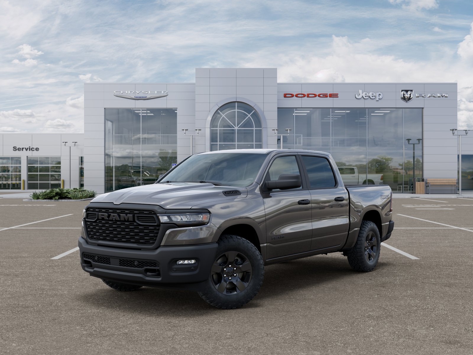 New 2026 Granite Crystal Metallic Clearcoat RAM Warlock image 27