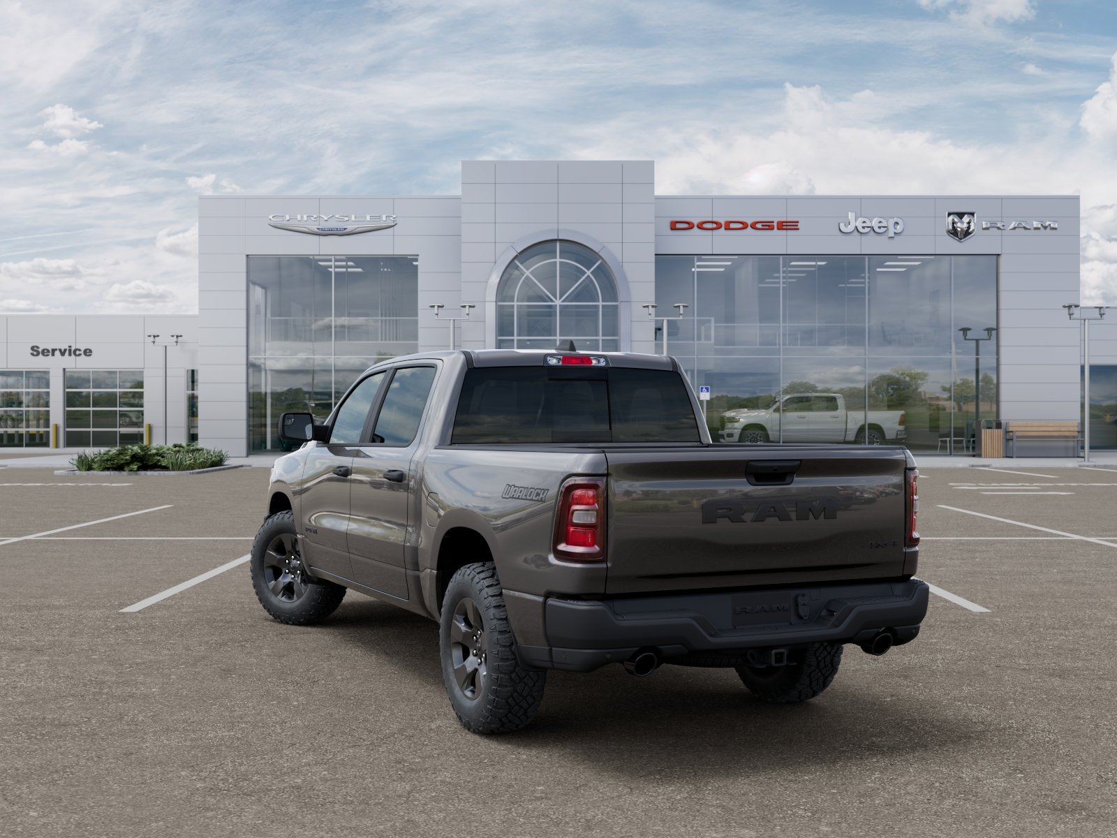 New 2026 Granite Crystal Metallic Clearcoat RAM Warlock image 29