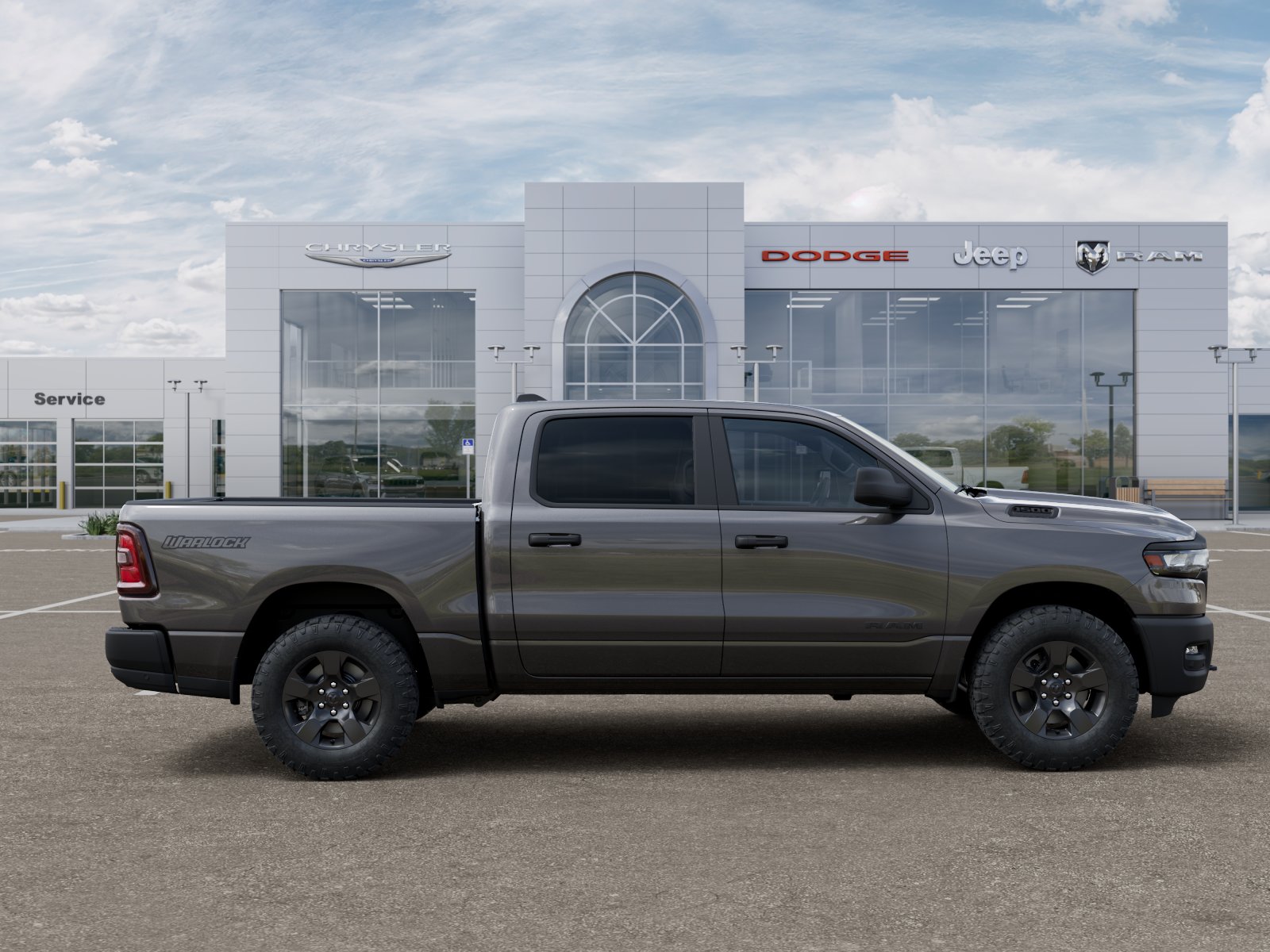 New 2026 Granite Crystal Metallic Clearcoat RAM Warlock image 47