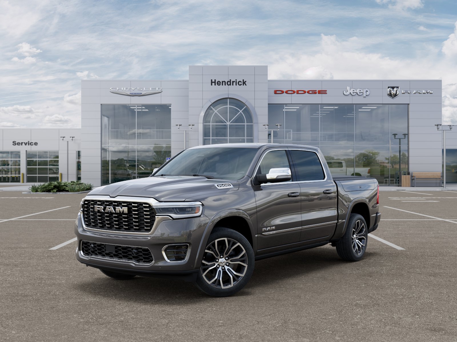New 2026 Granite Crystal Metallic Clear-Coat Exterior Paint RAM Tungsten image 42