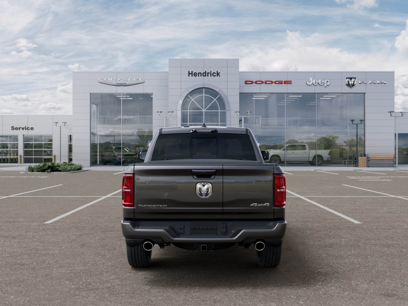 New 2026 Granite Crystal Metallic Clear-Coat Exterior Paint RAM Tungsten image 47