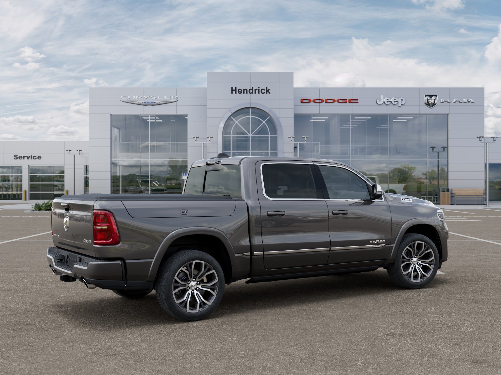 New 2026 Granite Crystal Metallic Clear-Coat Exterior Paint RAM Tungsten image 45