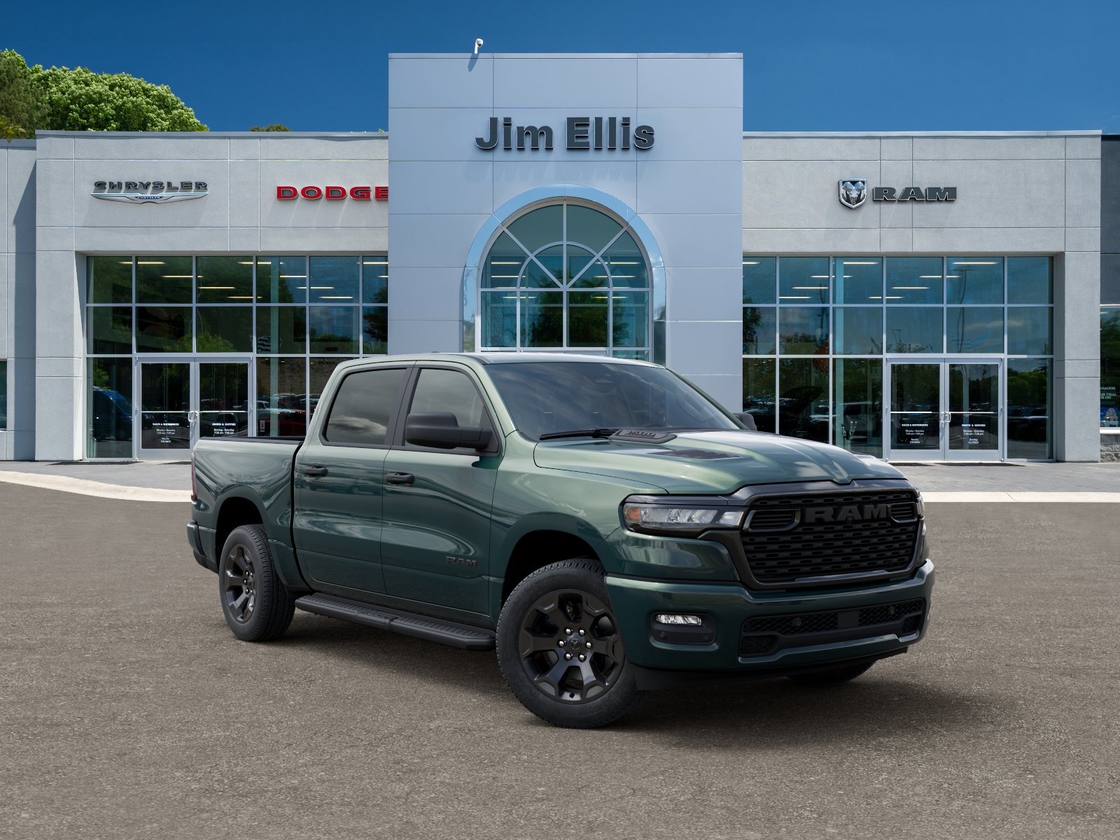 New 2026 Serrano-Green Metallic Exterior Paint RAM Tradesman image 31