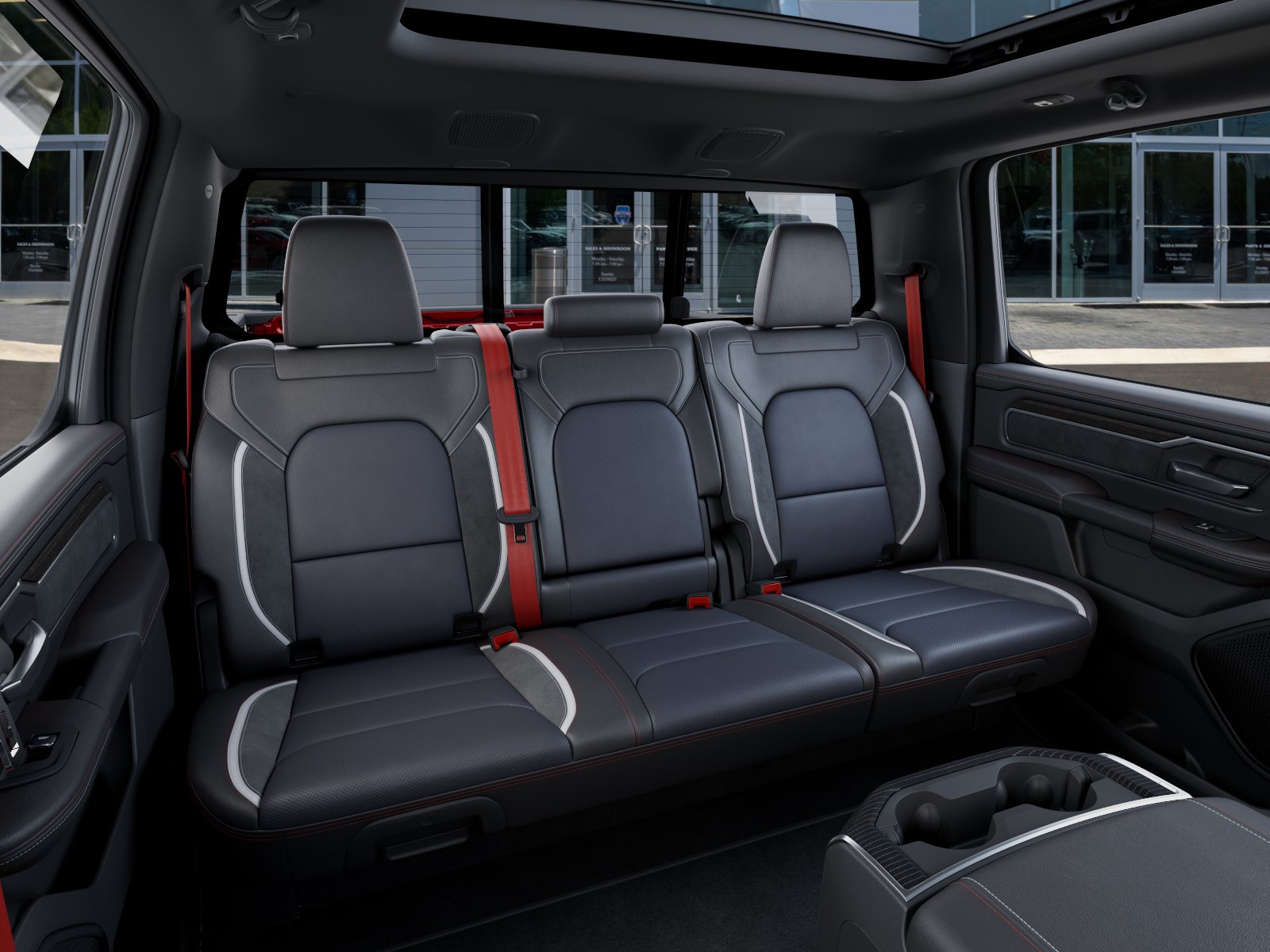 New 2026 Molten Red Pearl-Coat Exterior Paint RAM Laramie image 41