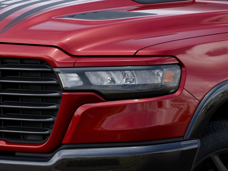 New 2026 Molten Red Pearl-Coat Exterior Paint RAM Laramie image 36