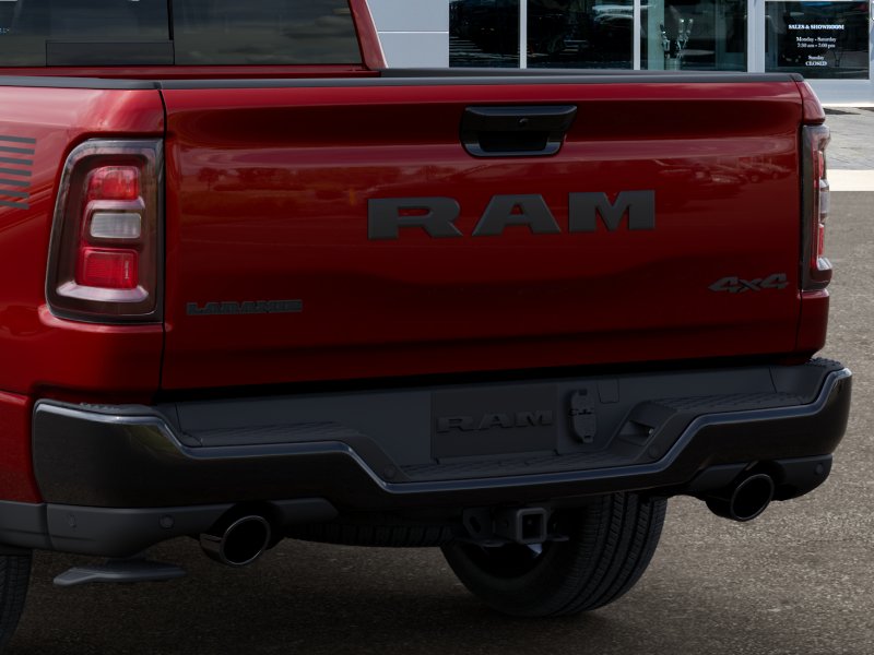 New 2026 Molten Red Pearl-Coat Exterior Paint RAM Laramie image 39