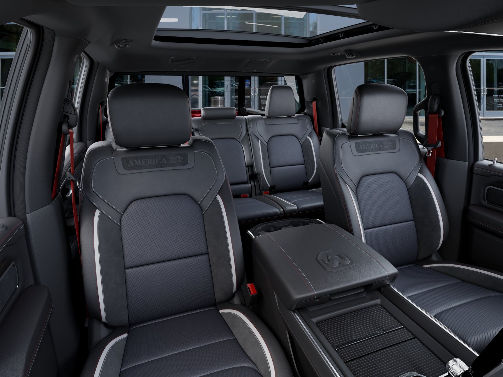 New 2026 Molten Red Pearl-Coat Exterior Paint RAM Laramie image 42