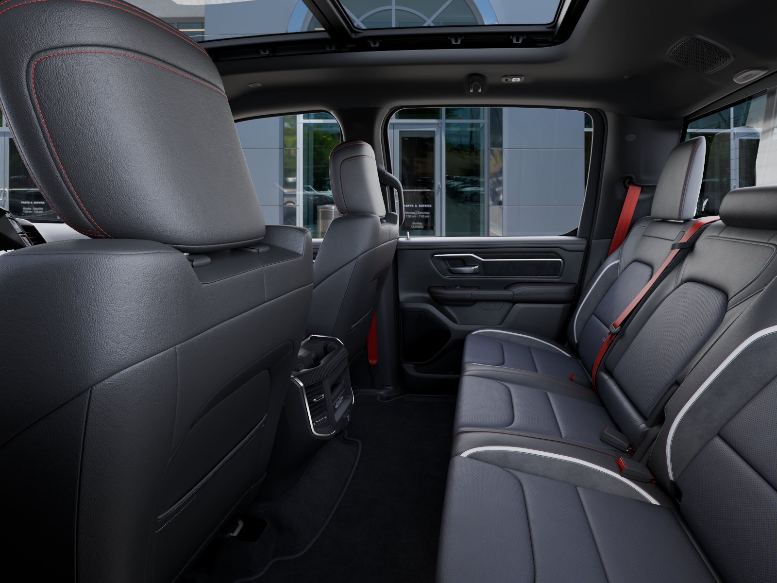 New 2026 Molten Red Pearl-Coat Exterior Paint RAM Laramie image 49