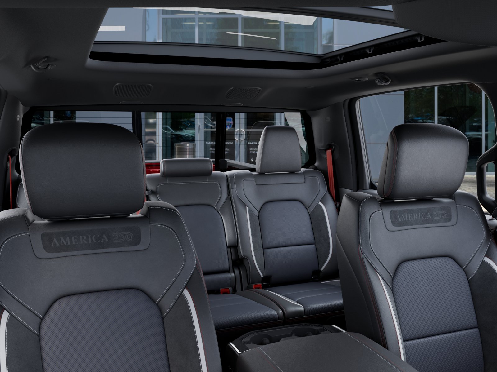 New 2026 Molten Red Pearl-Coat Exterior Paint RAM Laramie image 52
