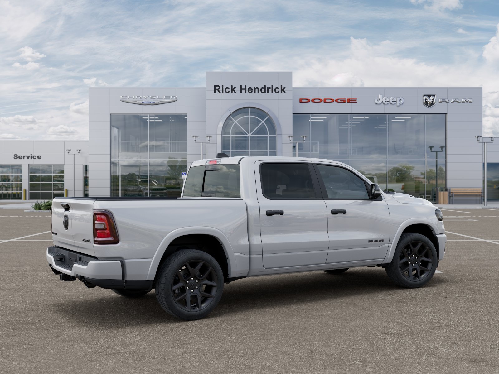 New 2026 Ivory White Tri-Coat Pearl-Coat Exterior Paint RAM Laramie image 39