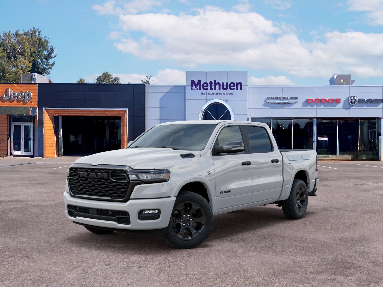 New 2026 Bright White Clearcoat RAM Big Horn image 16