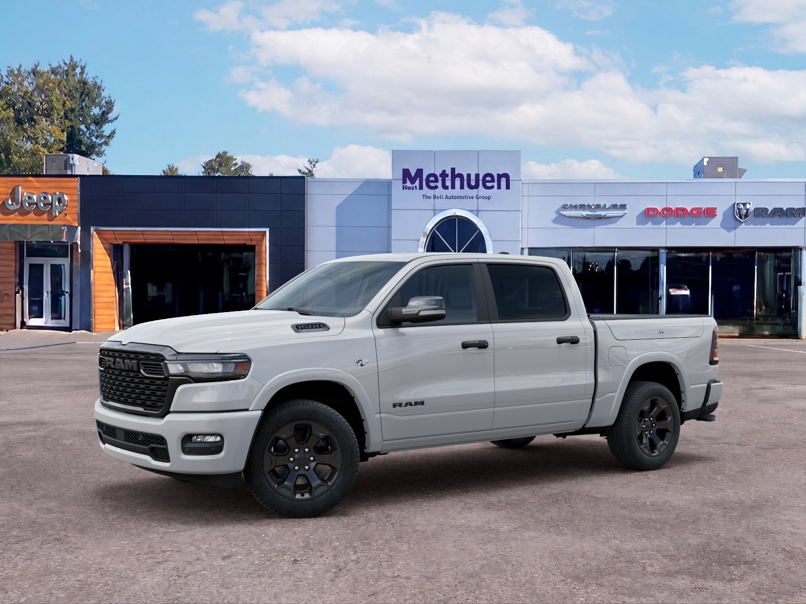 New 2026 Bright White Clearcoat RAM Big Horn image 17