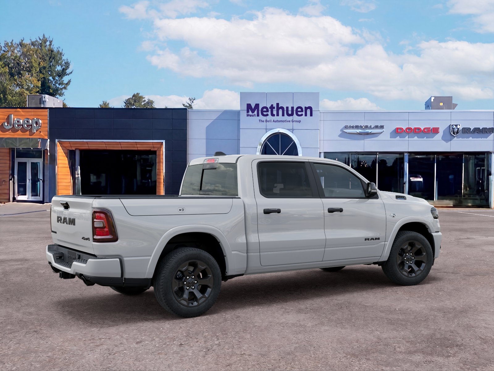 New 2026 Bright White Clearcoat RAM Big Horn image 19