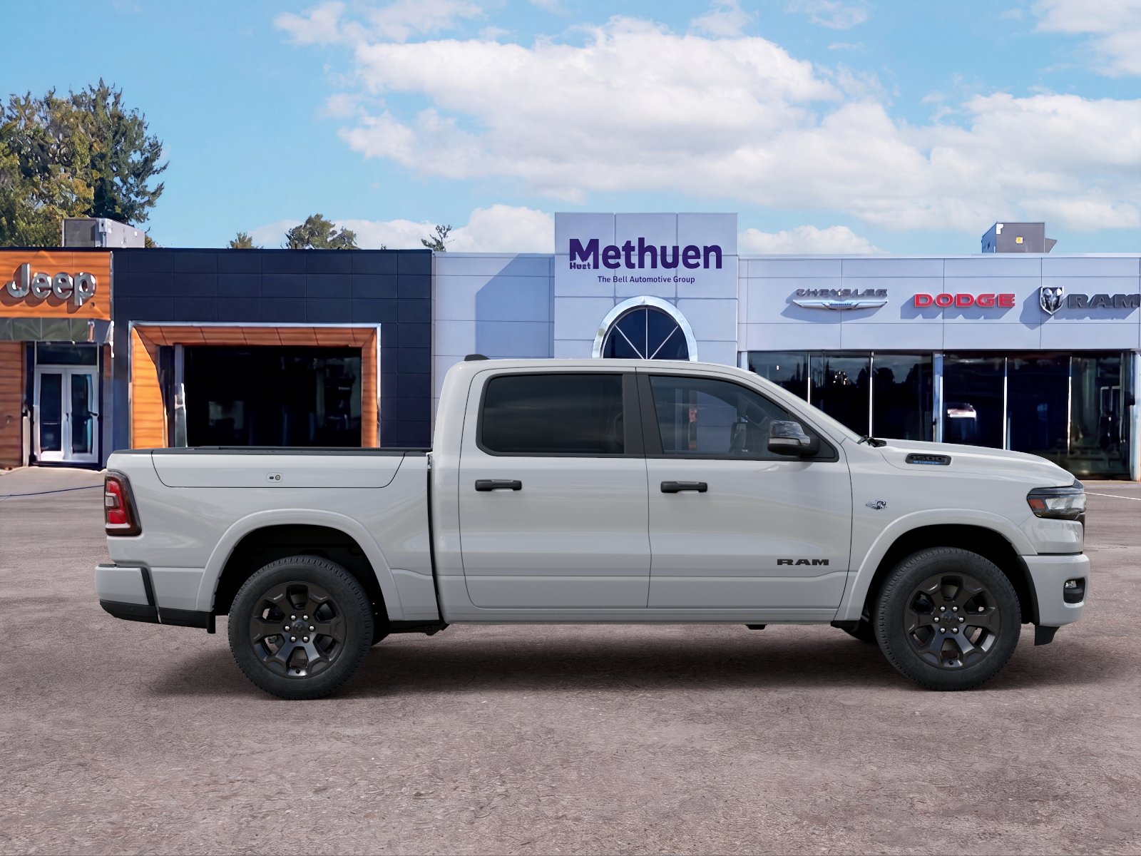 New 2026 Bright White Clearcoat RAM Big Horn image 36