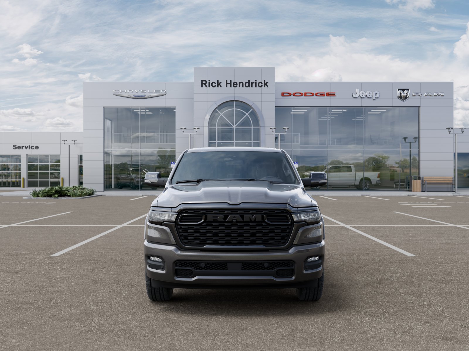 New 2026 Granite Crystal Metallic Clear-Coat Exterior Paint RAM Big Horn image 41