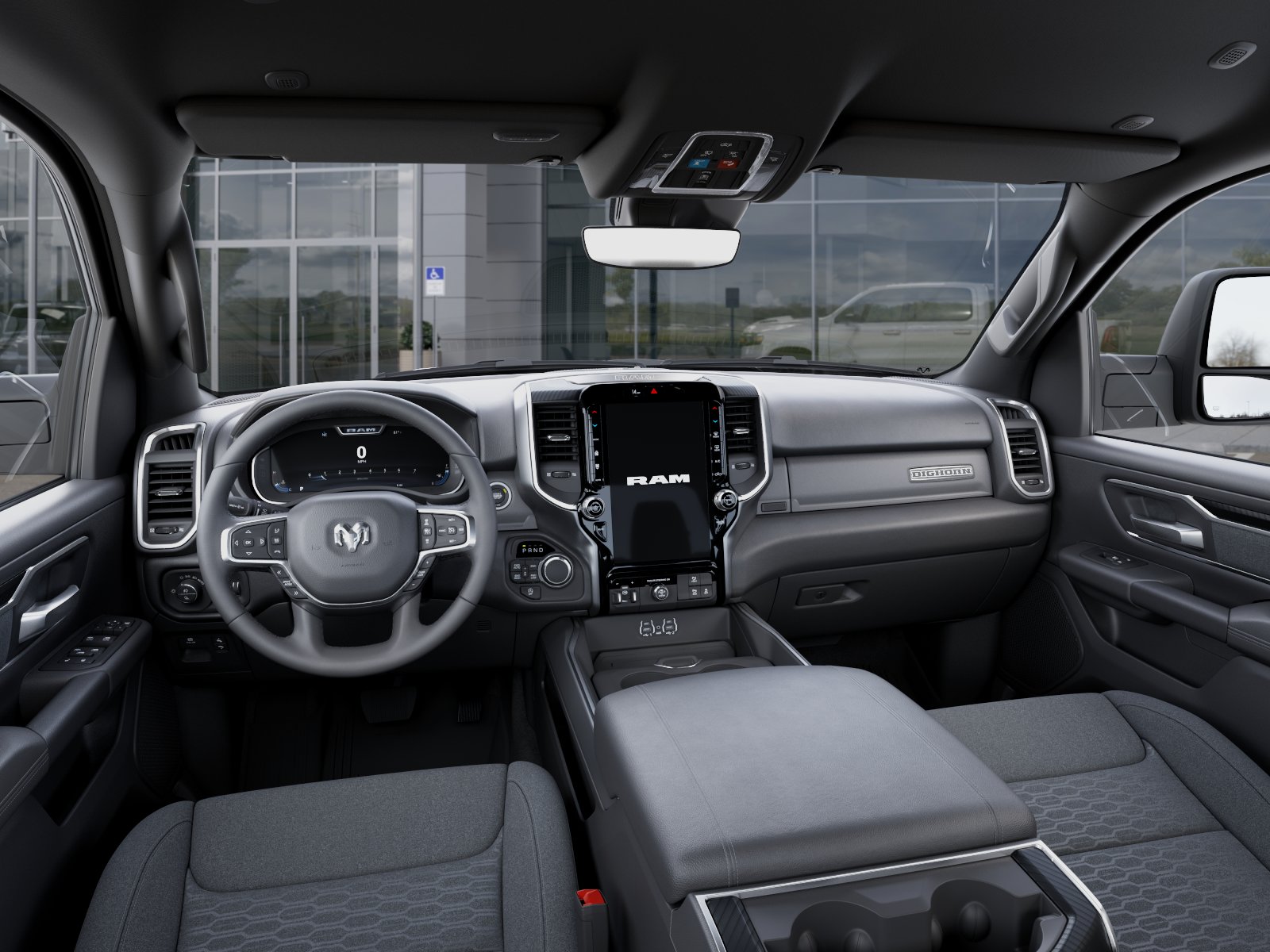 New 2026 Diamond Black Crystal Pearl-Coat Exterior Paint RAM Big Horn/Lone Star image 26