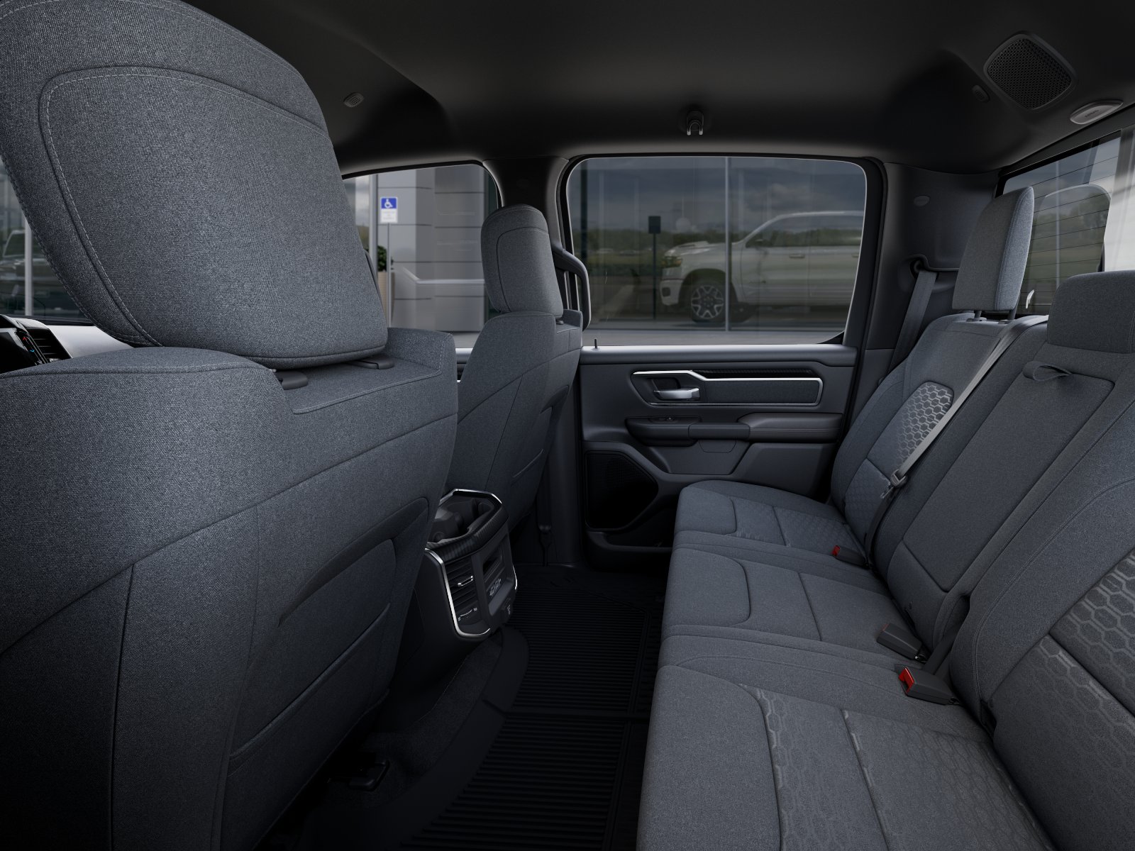 New 2026 Diamond Black Crystal Pearl-Coat Exterior Paint RAM Big Horn/Lone Star image 35