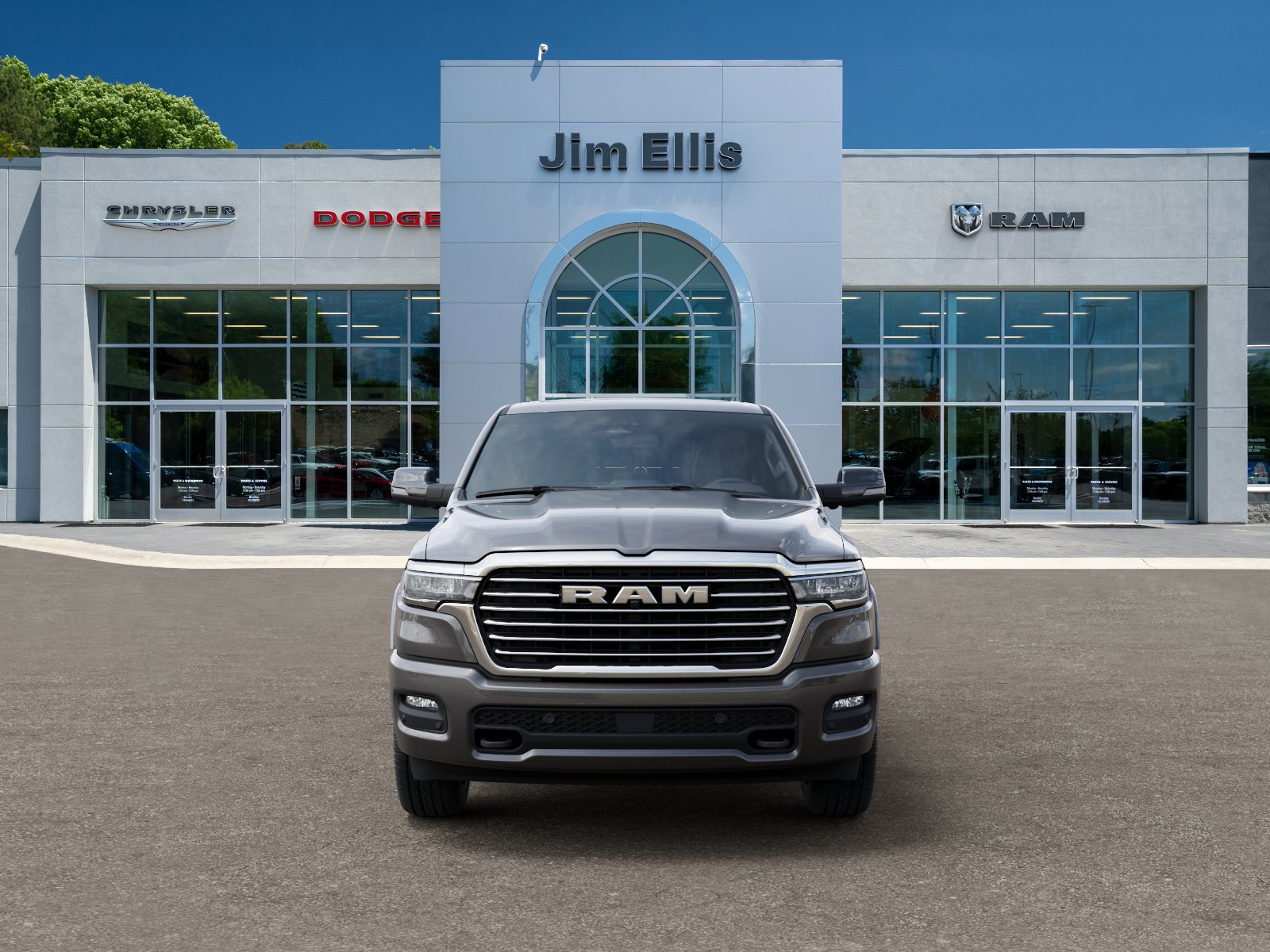New 2026 Granite Crystal Metallic Clear-Coat Exterior Paint RAM Laramie image 32