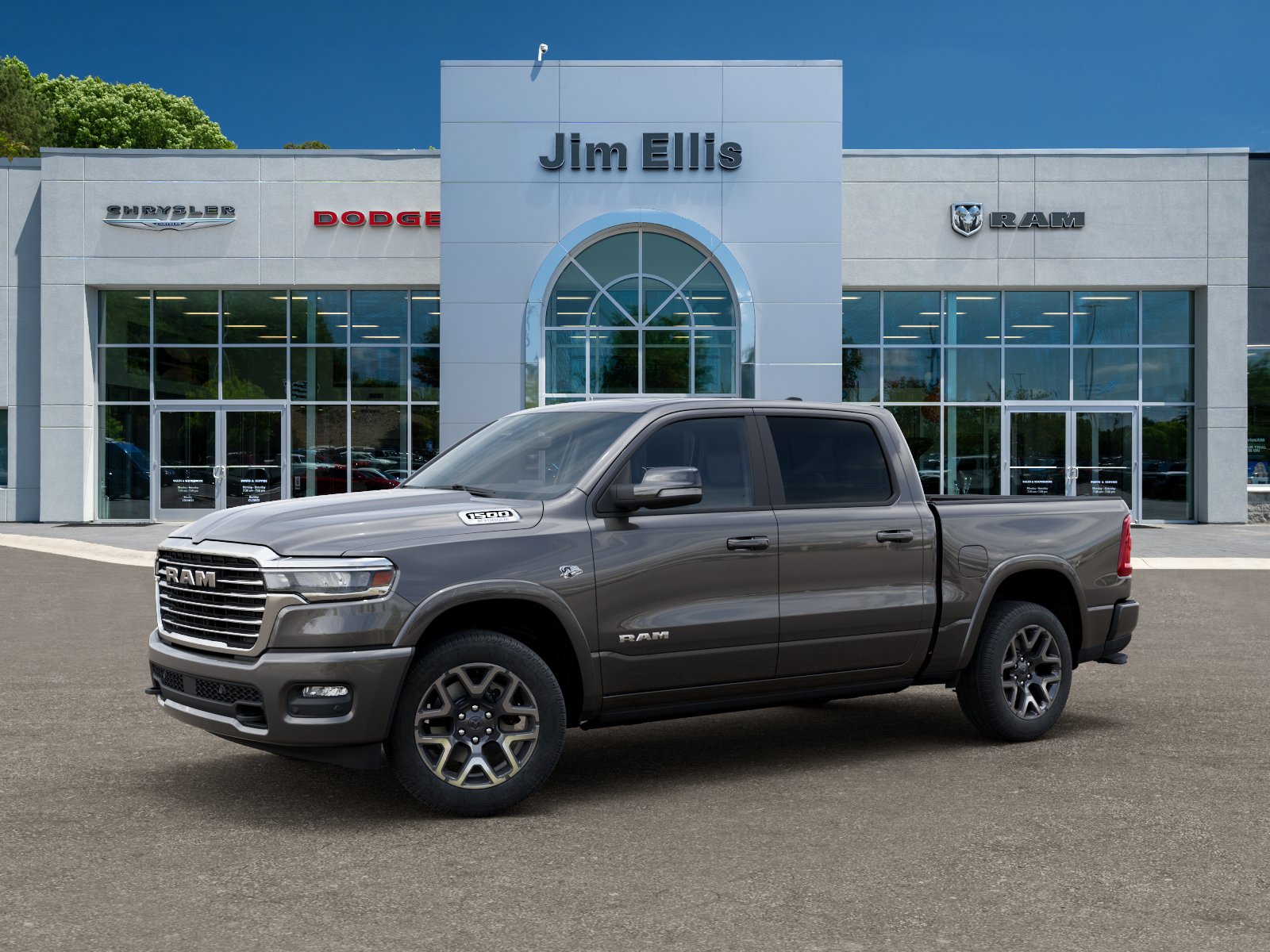 New 2026 Granite Crystal Metallic Clear-Coat Exterior Paint RAM Laramie image 28