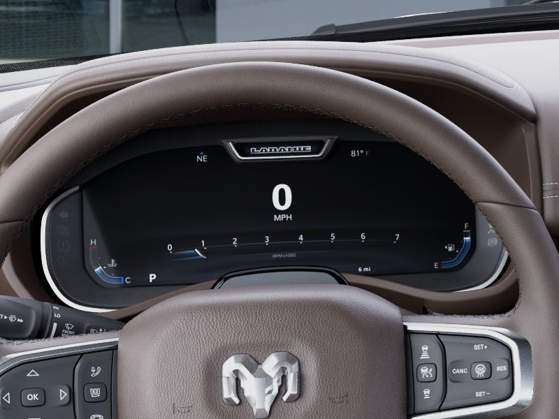 New 2026 Granite Crystal Metallic Clear-Coat Exterior Paint RAM Laramie image 43