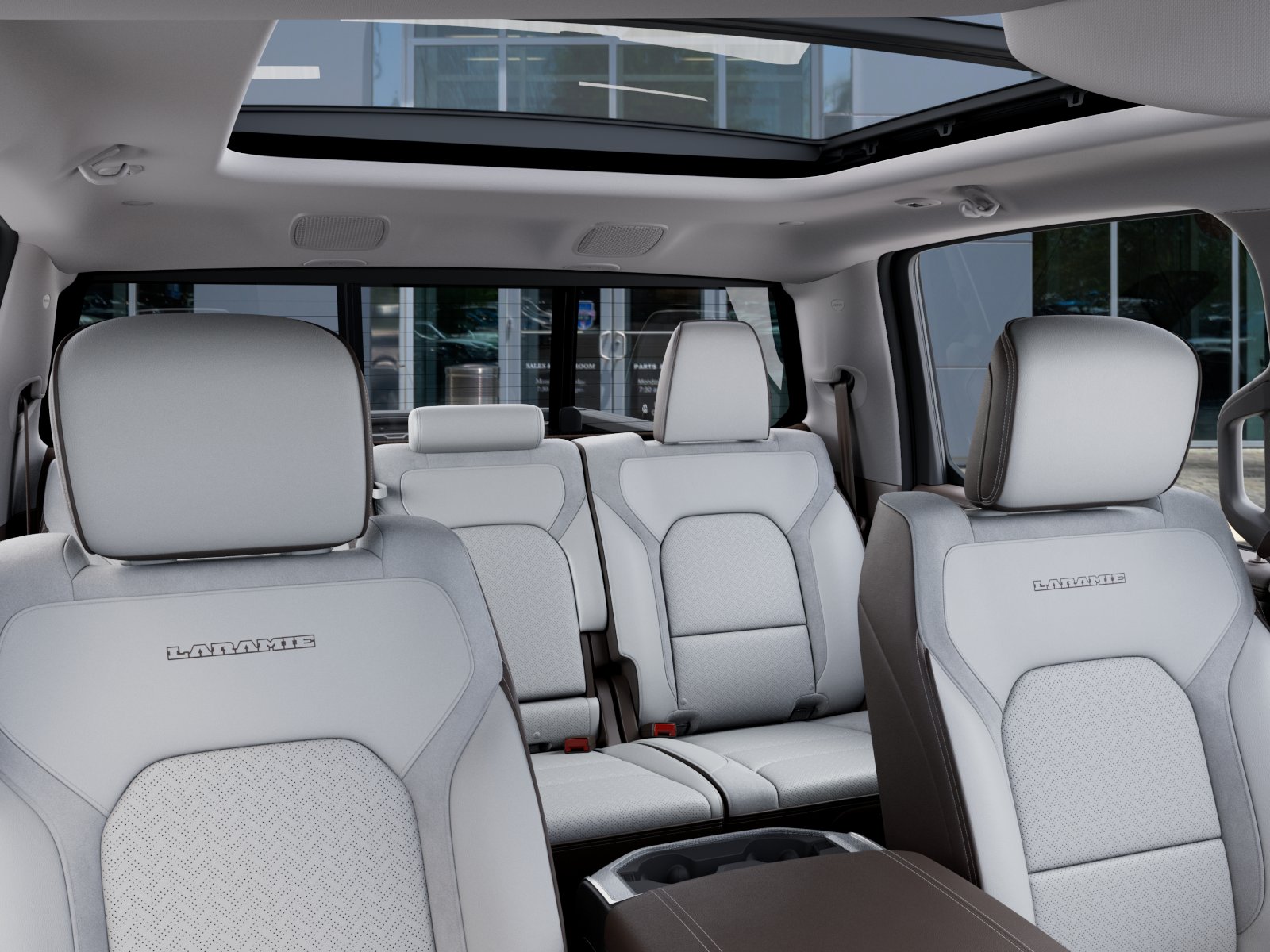 New 2026 Granite Crystal Metallic Clear-Coat Exterior Paint RAM Laramie image 52