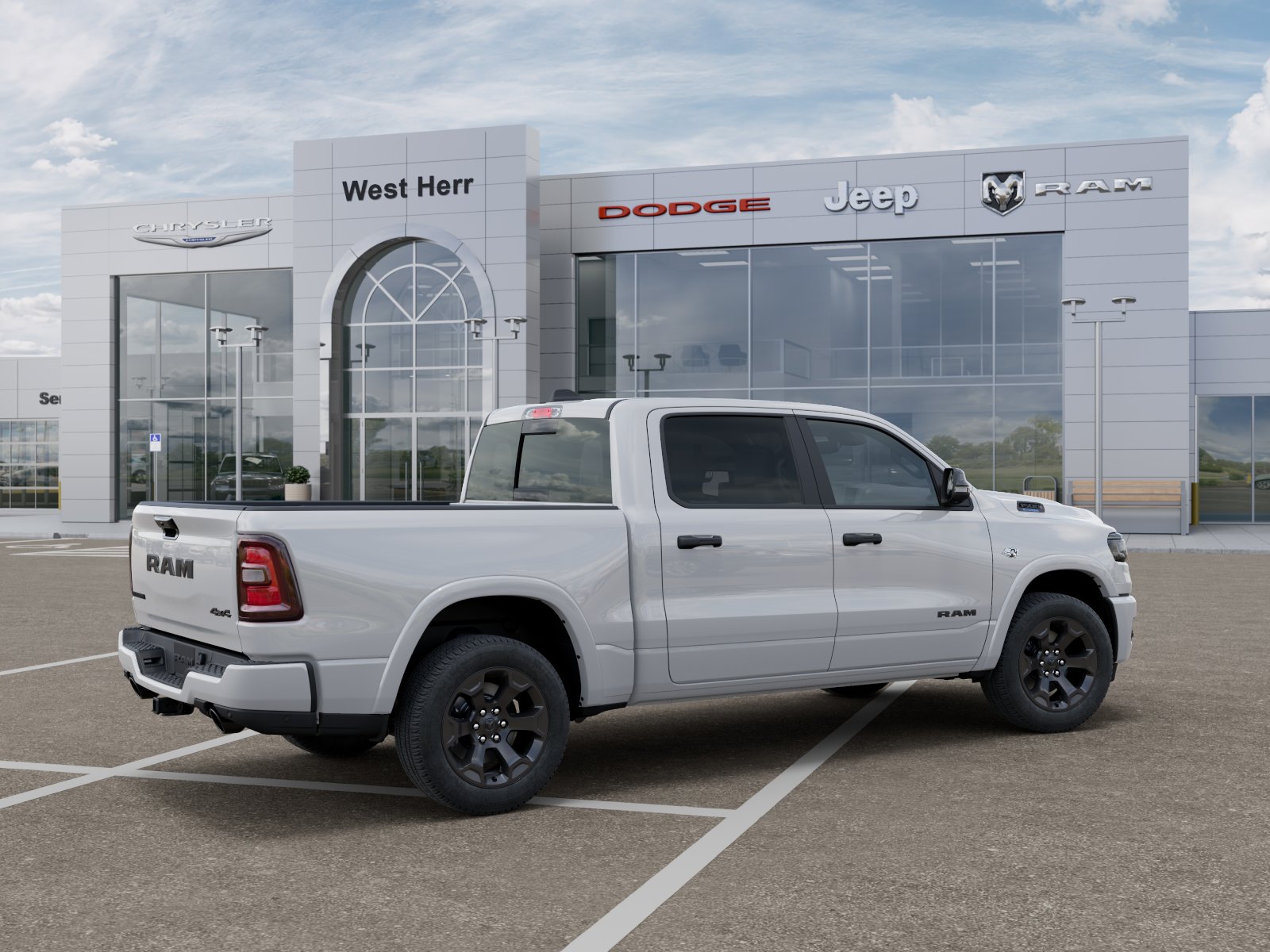 New 2026 Bright White Clearcoat Ram Big Horn/Lone Star image 4